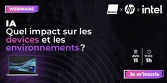 IA?: quel impact sur les devices et les environnements??