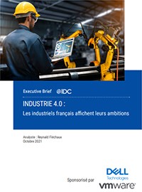 Couverture   Industrie 4.0 : Les industriels français affichent leurs ambitions – Livre blanc